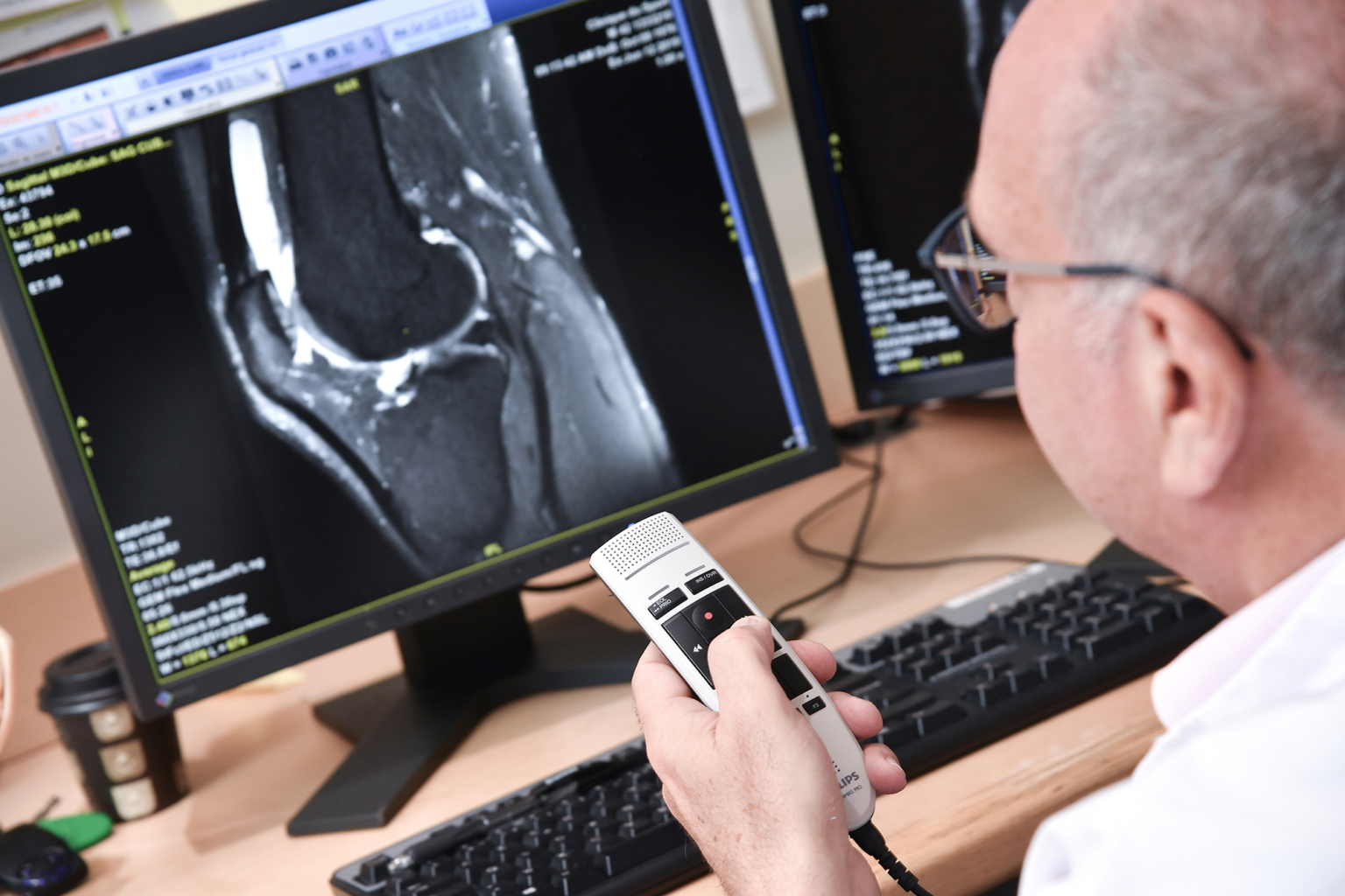 Photographe au service de radiologie