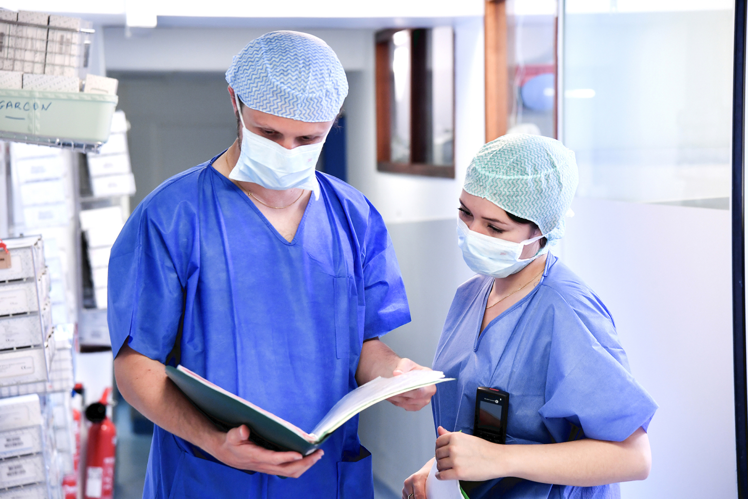 Photographe docteur en consultation
