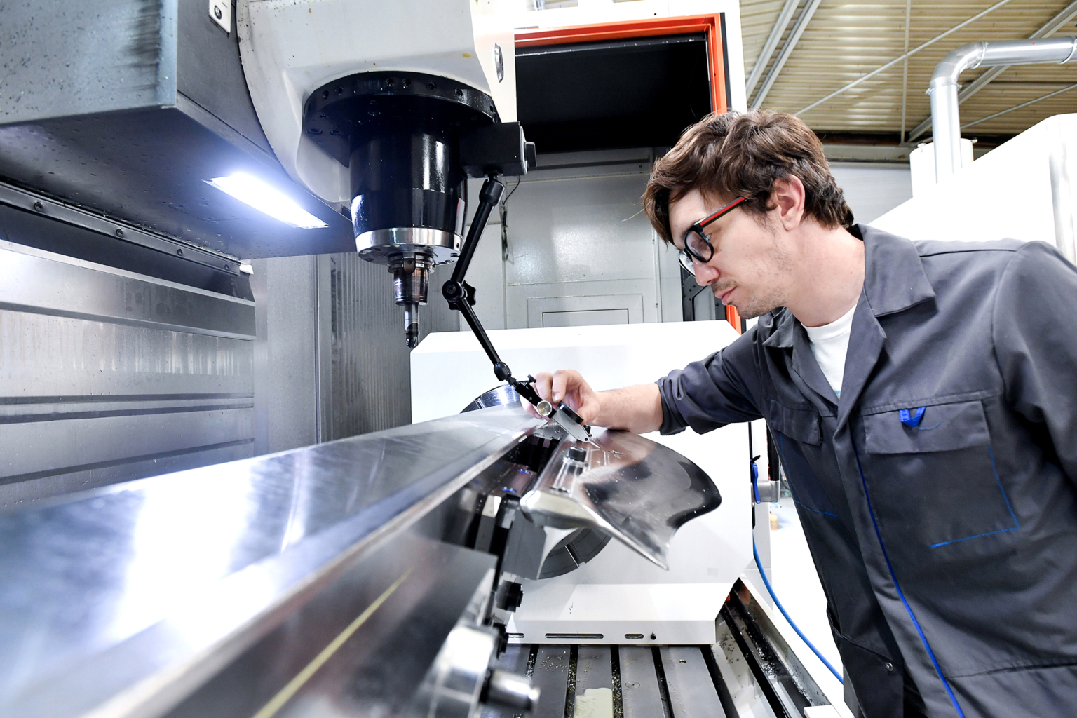 Un reportage photo sur la production dans l'aéronautique