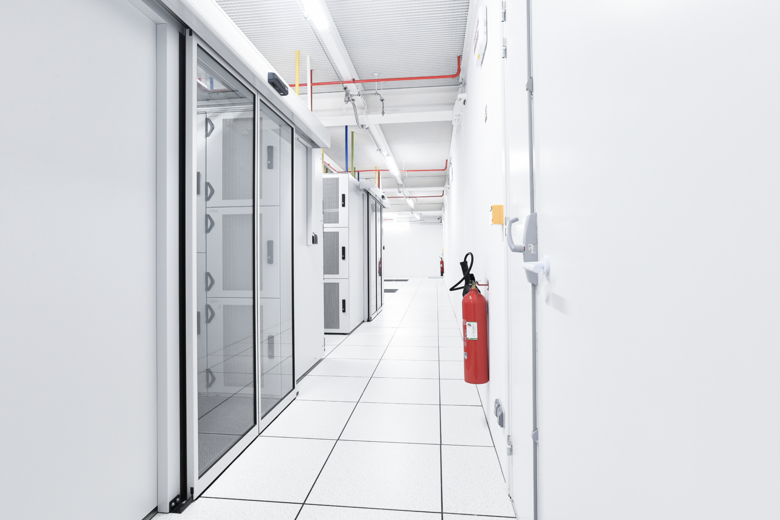 Reportage photo sur les services d'un data center
