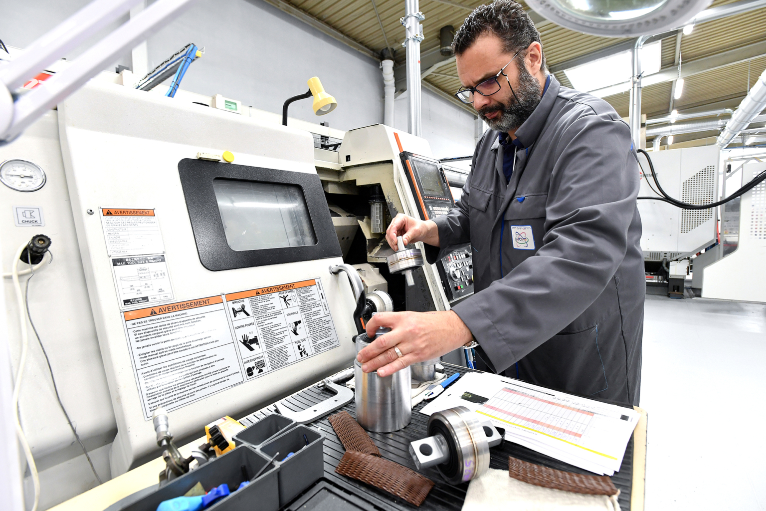 Une photo qui met en avant l'expertise dans l'industrie