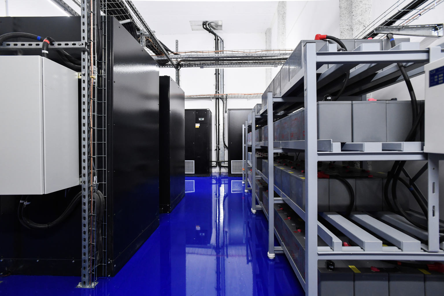 Photographie de l'environnement d'un data center
