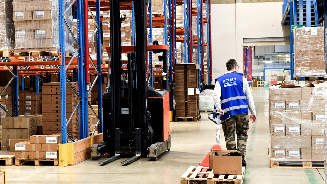 Reportage corporate sur la logistique en milieu industriel