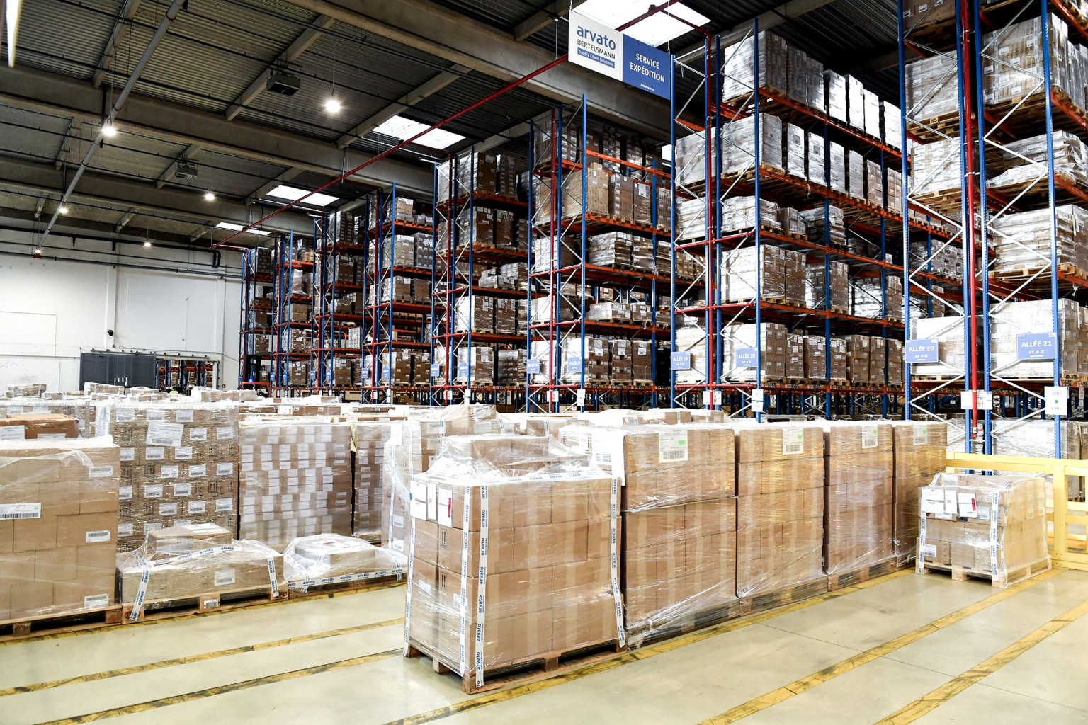 Photographe corporate dans le secteur de la logistique