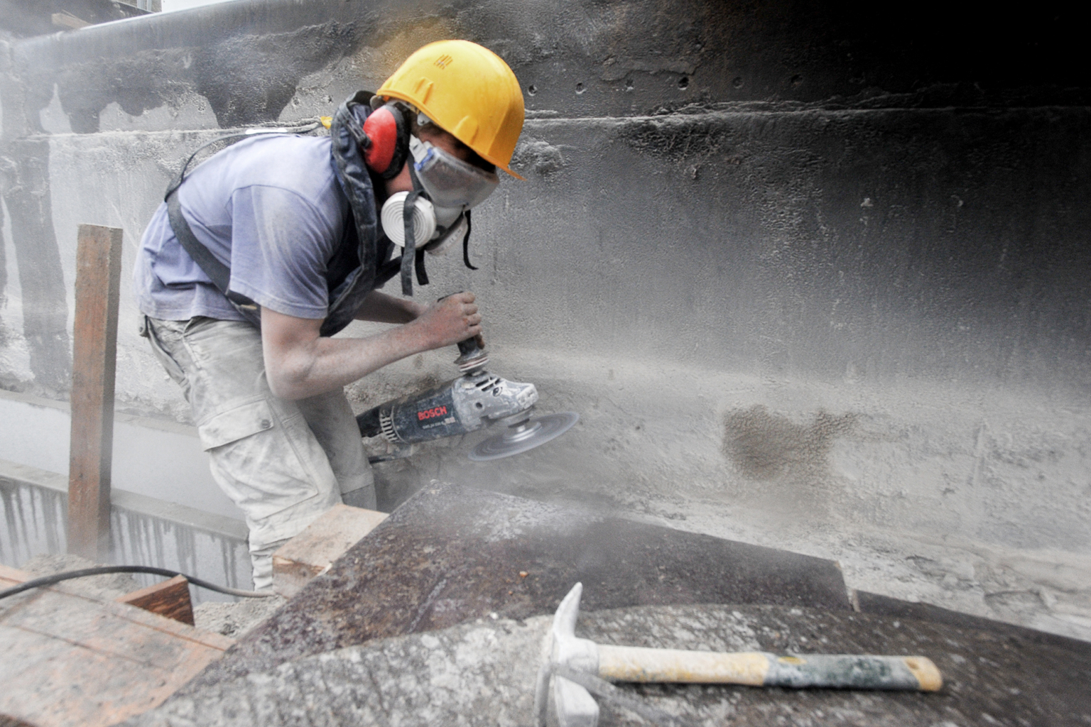reportage photo sur les intervenants du secteur BTP