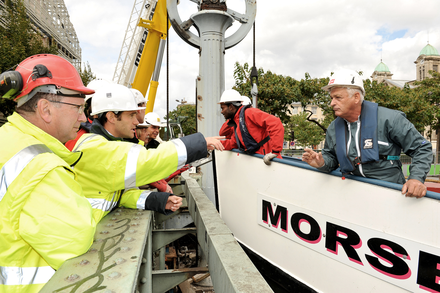 photo reportage sur les équipes BTP
