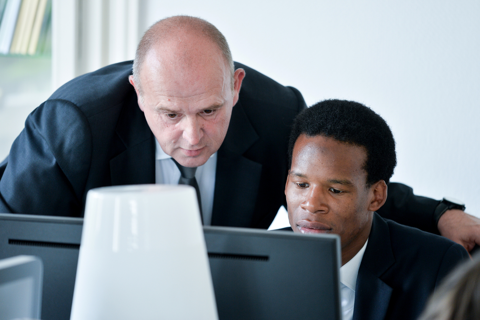 Photo d'une collaboration au sein de l'entreprise
