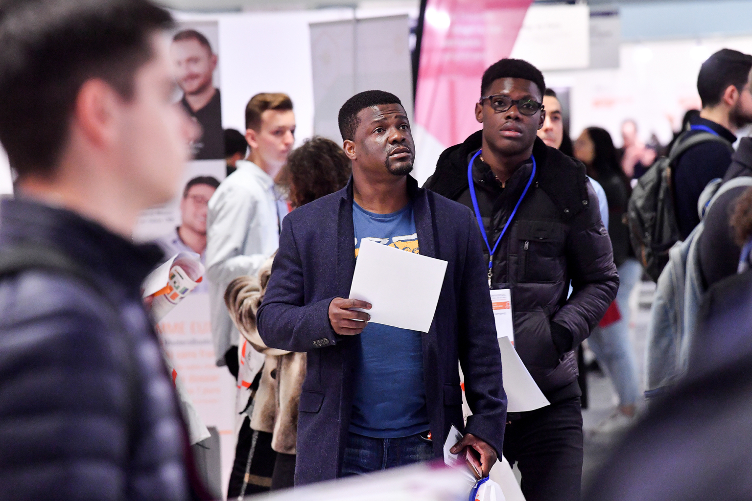 Photo événementiel sur un salon d’étudiant