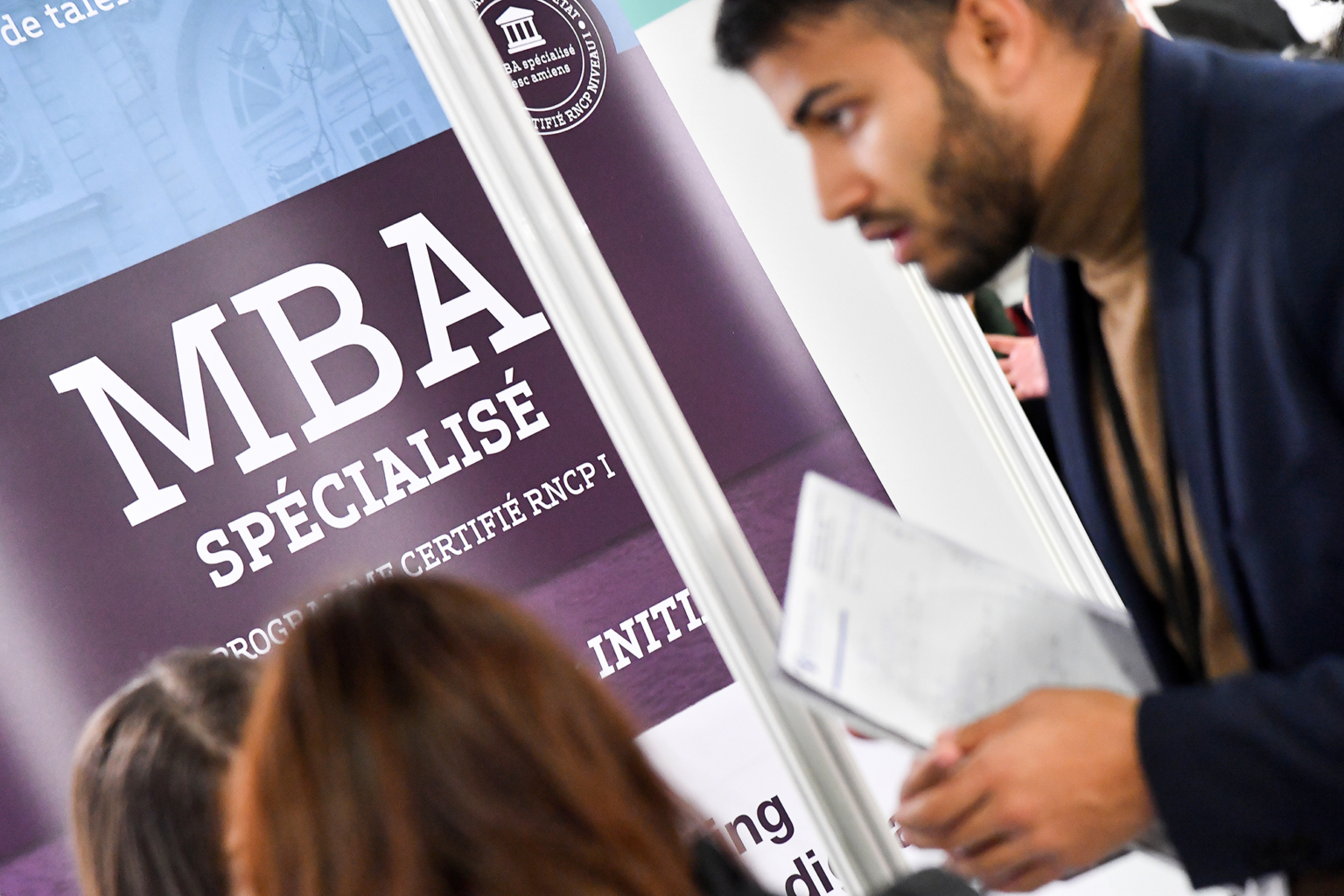Reportage photo sur un salon de l’enseignement supérieur