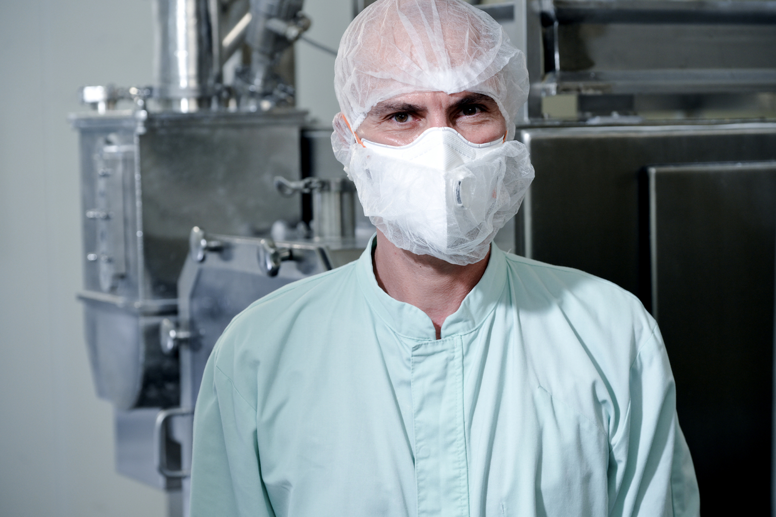 Portrait photo pour illustrer les consignes de sécurité dans l'industrie