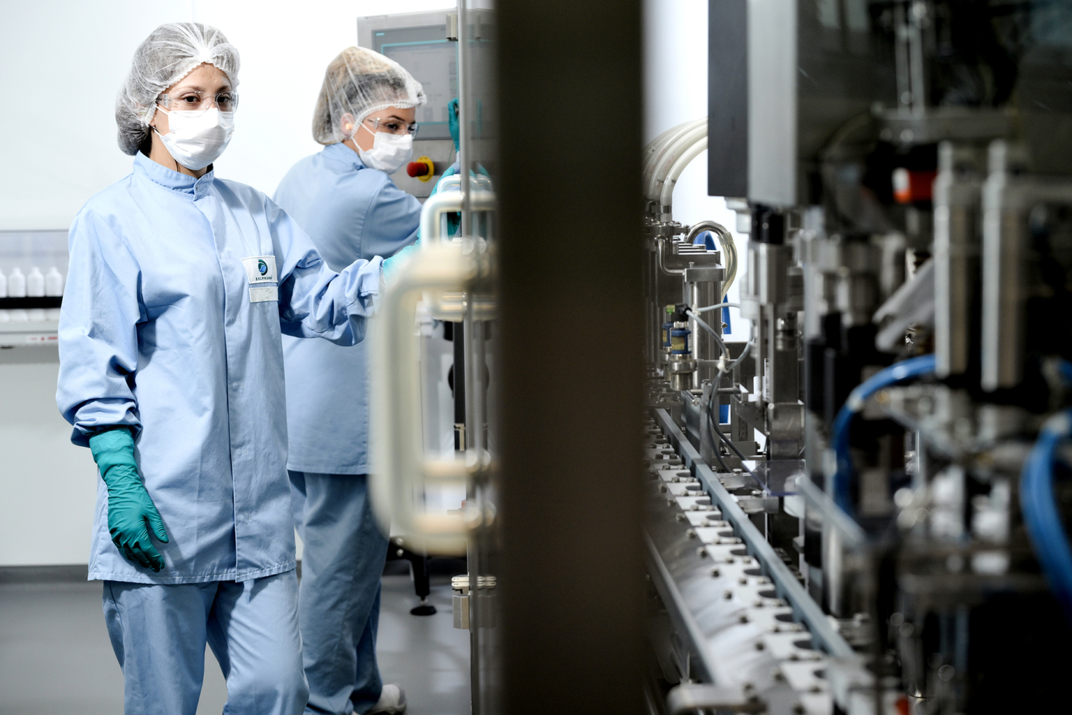 Illustration photo sur les activités de production industriel de médicaments