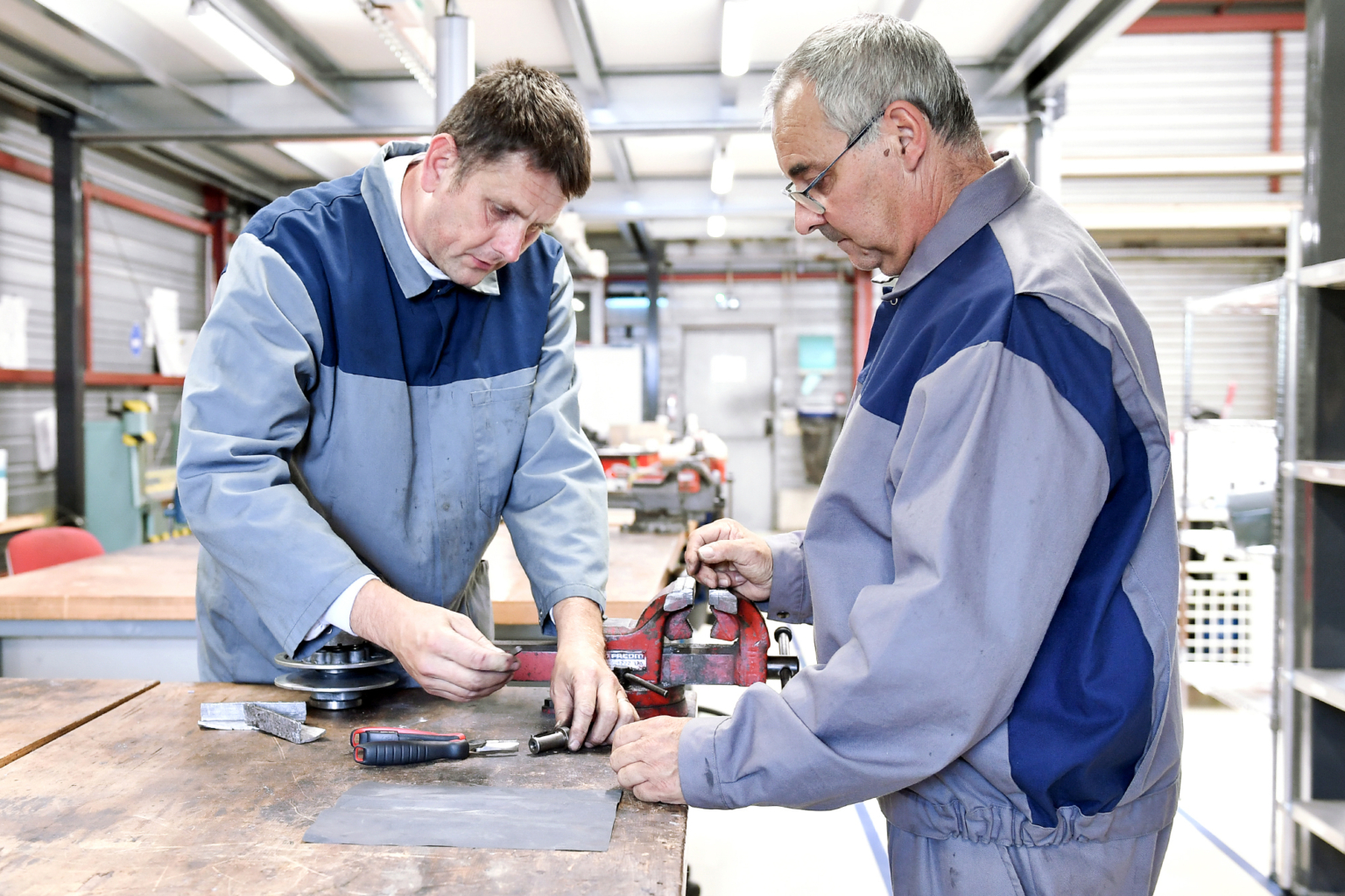 Photo des services techniques et de maintenance