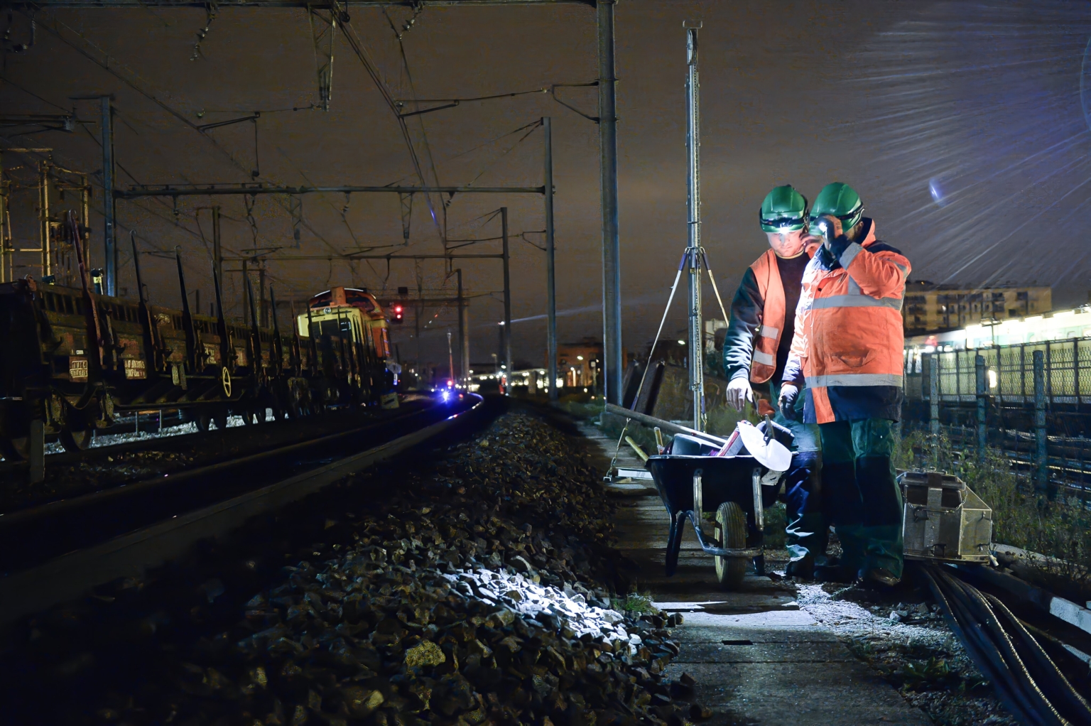 Reportage BTP et suivi de travaux sur réseau ferré