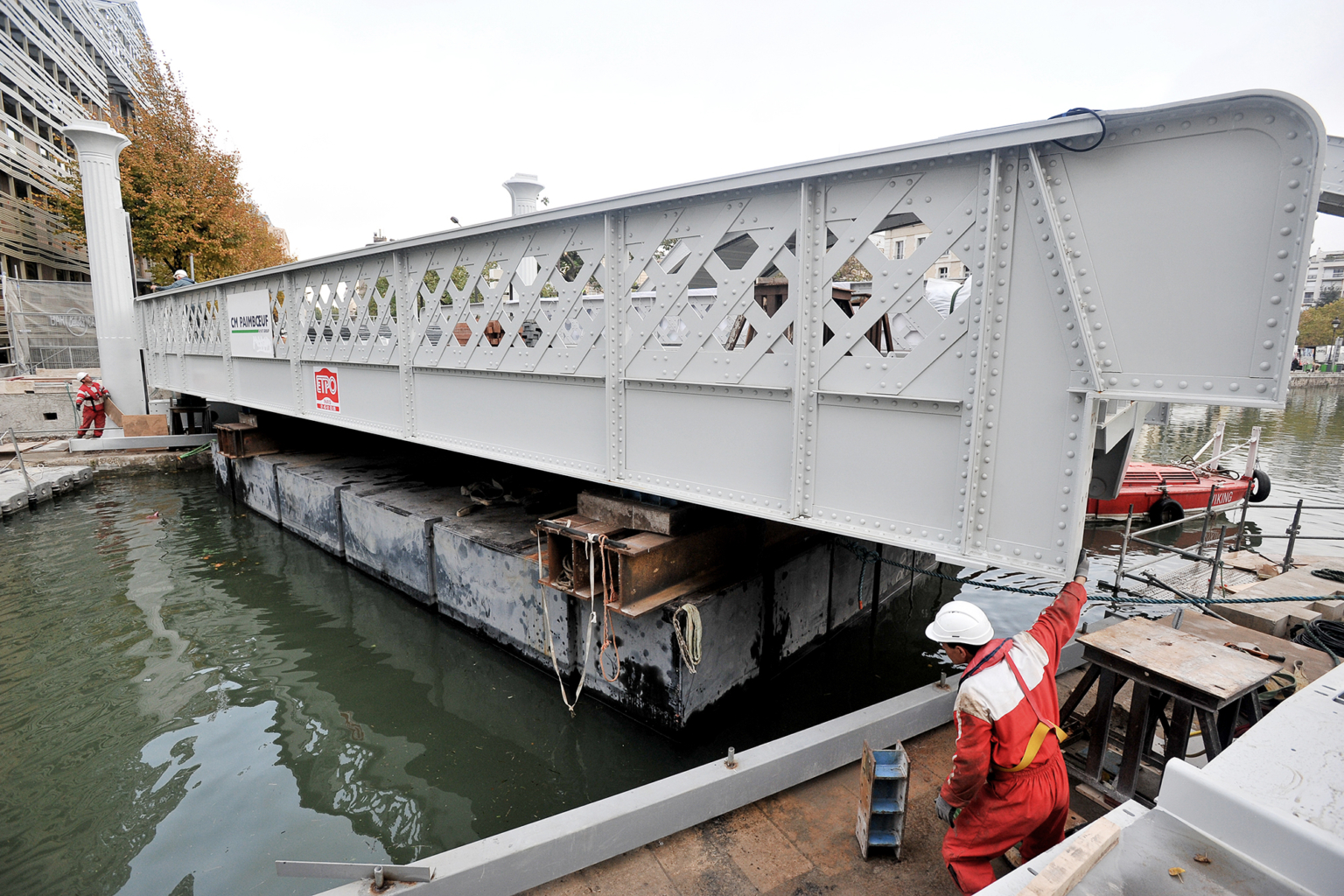 reportage photo sur les super structures métalliques