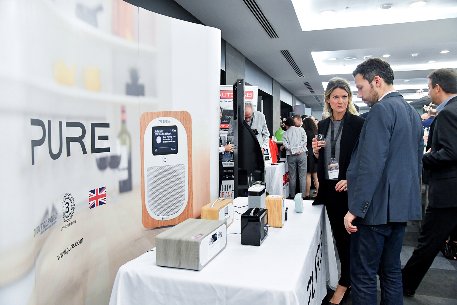 Photo d’un stand sur un salon professionnel