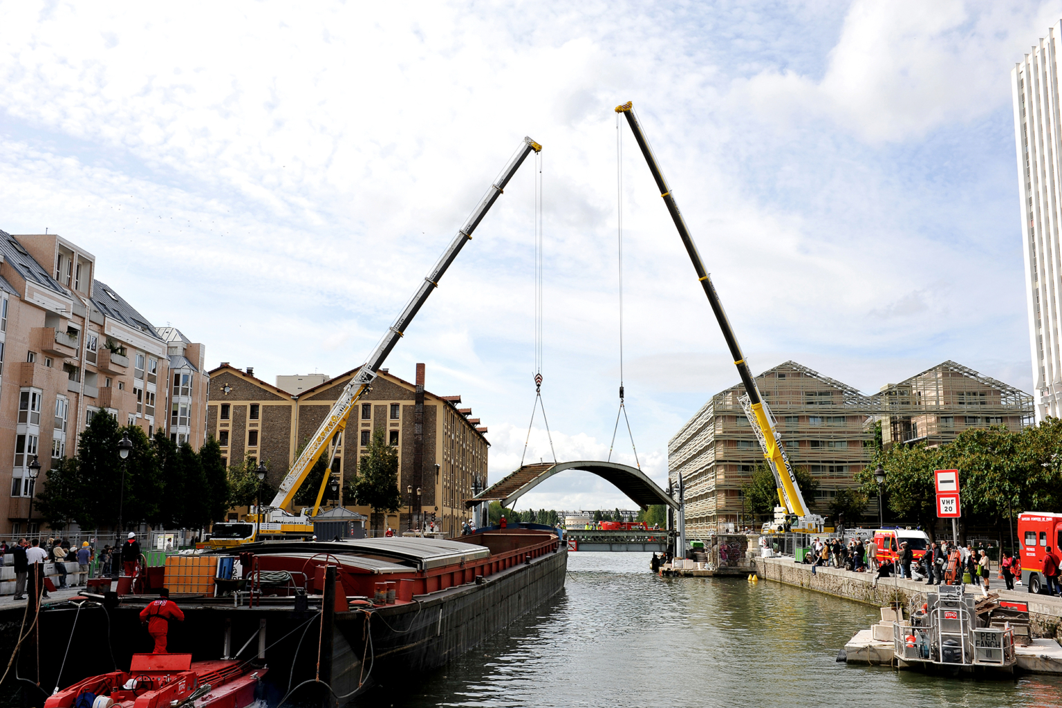 reportage photo sur un chantier d'ingénierie et de BTP