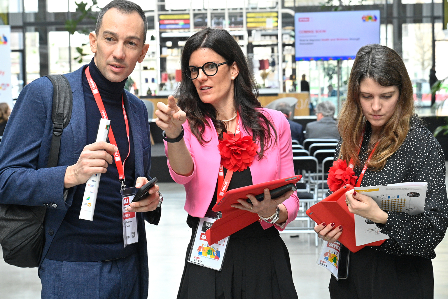 Photo des organisateurs du salon