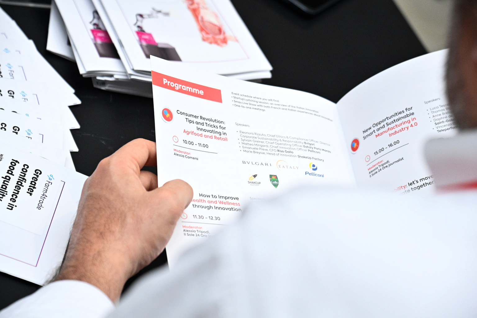 Reportage photo sur le programme de la journée