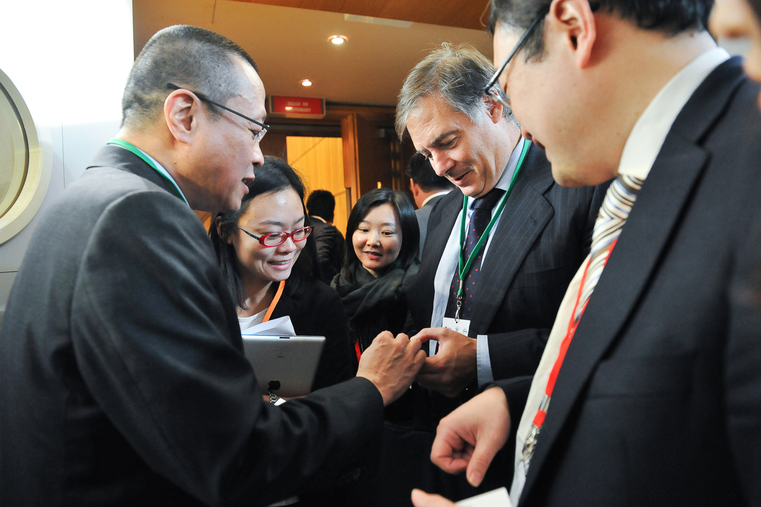 Networking photographié sur le vif