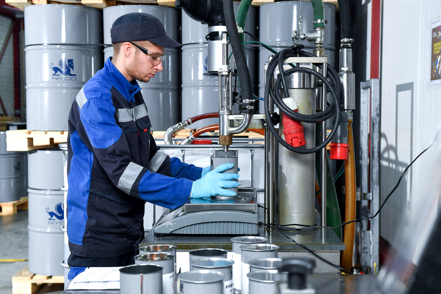 Reportage sur la production en usine