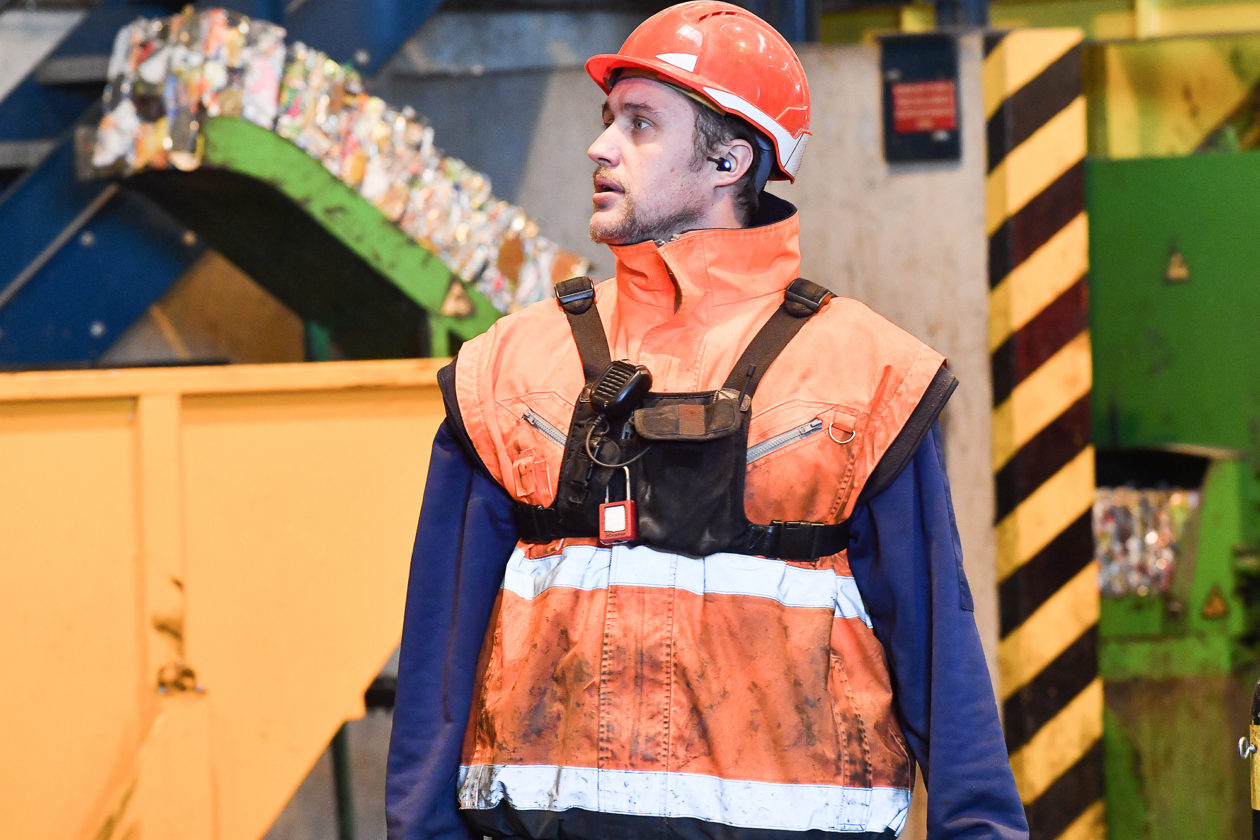 Reportage sur la gestion du recyclage