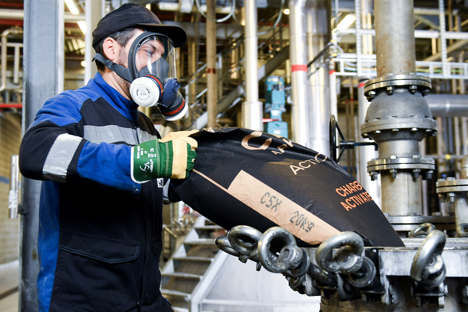 Reportage photo sur une unité de production industrielle