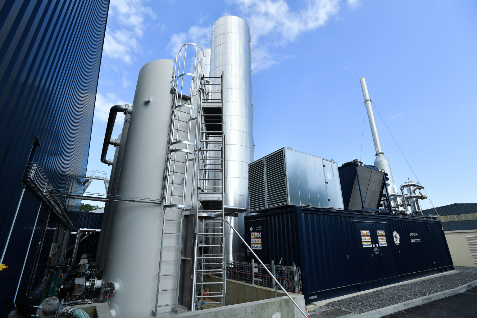 Reportage sur les locaux industriel
