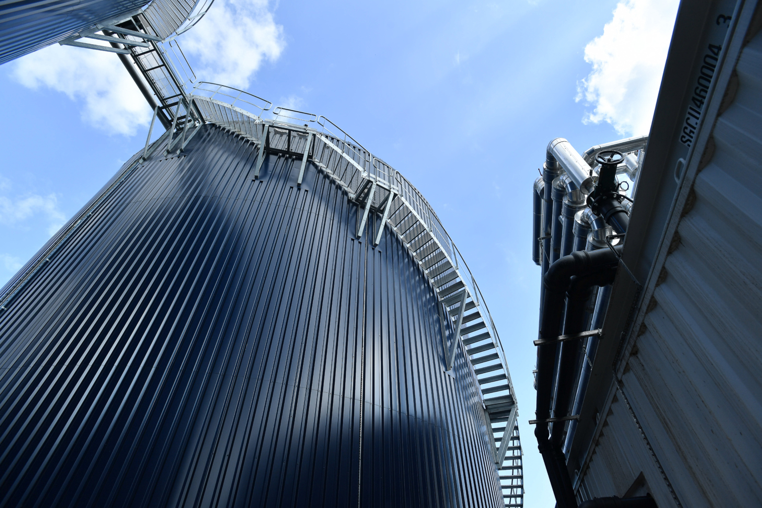 Reportage sur la production de biogaz