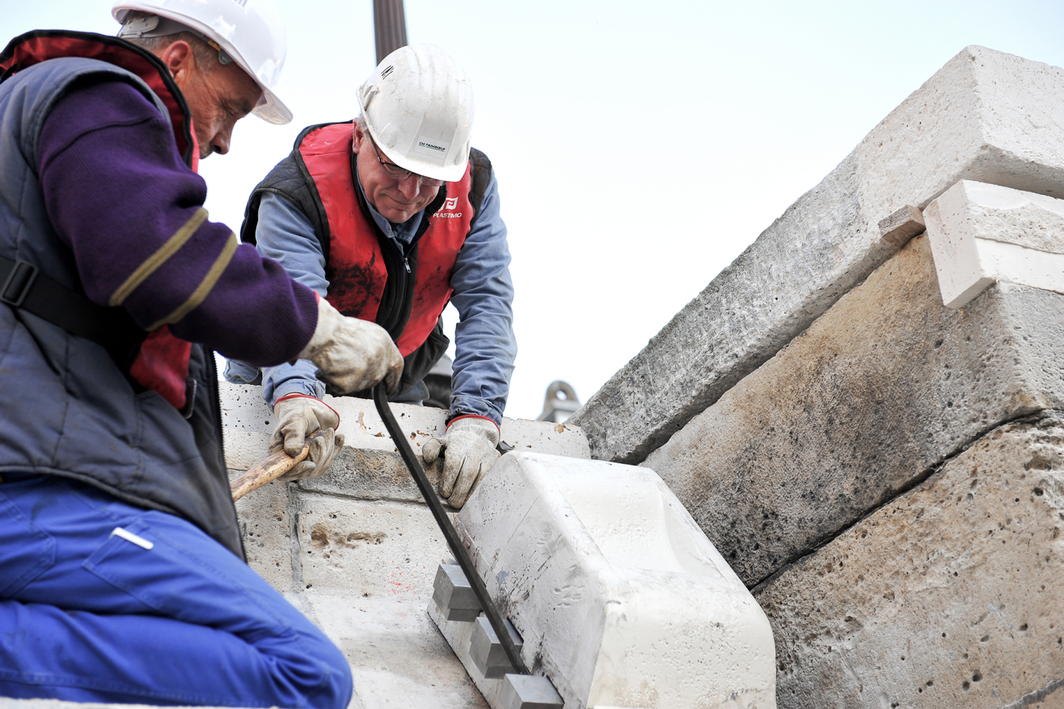 Photo d'illustration sur un reportage de suivi de chantier