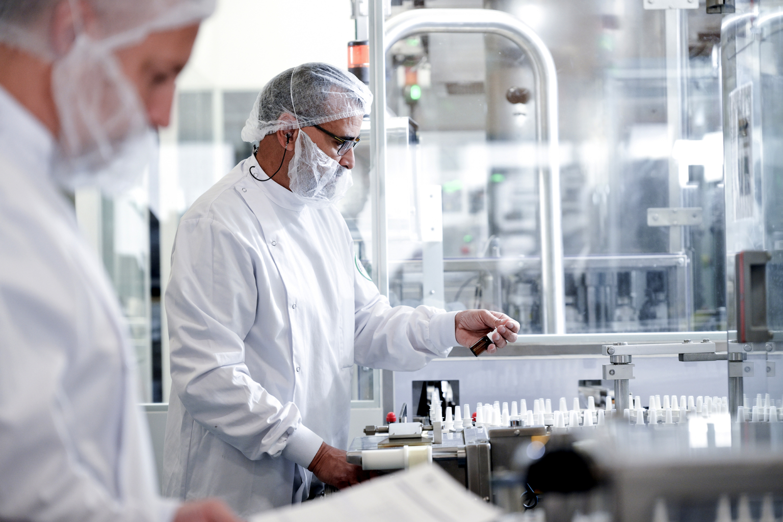 Reportage sur un site de production de produits pharmaceutiques