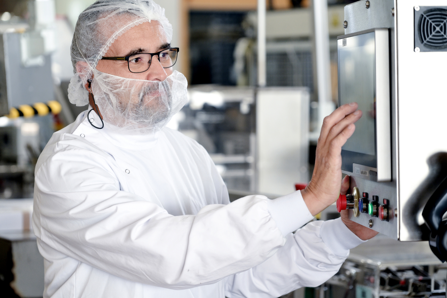 Portrait collaborateur industrie