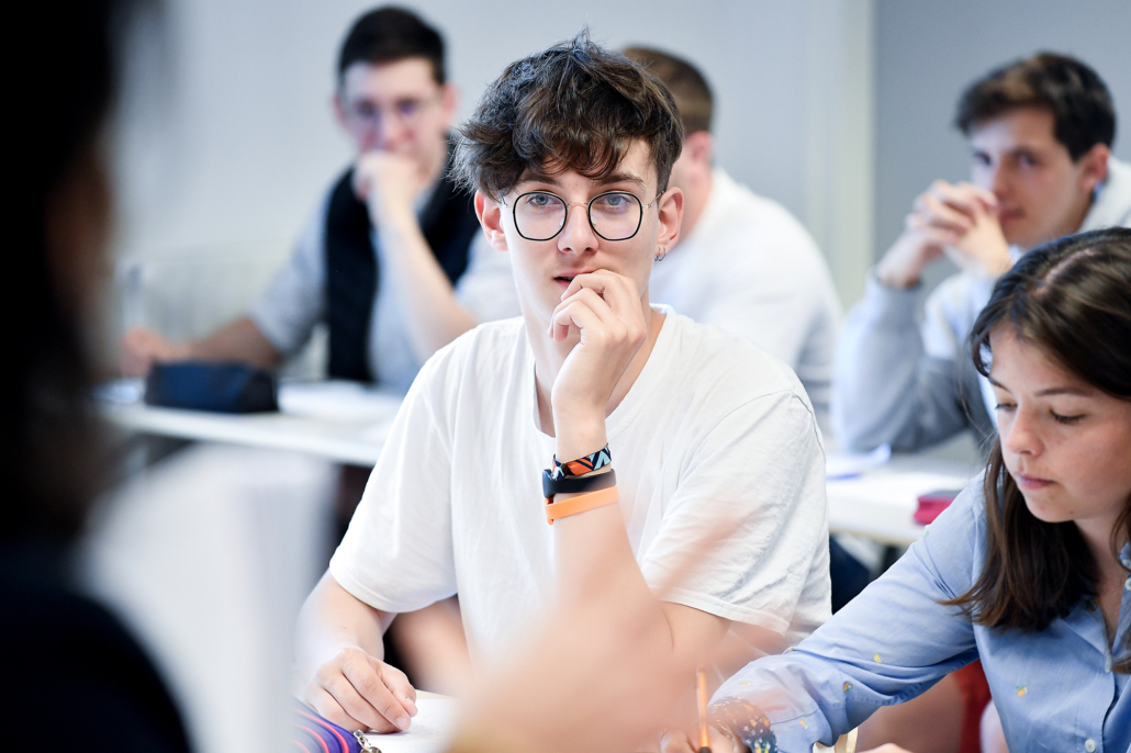 Portrait d’un élève en cours de formation professionnelle