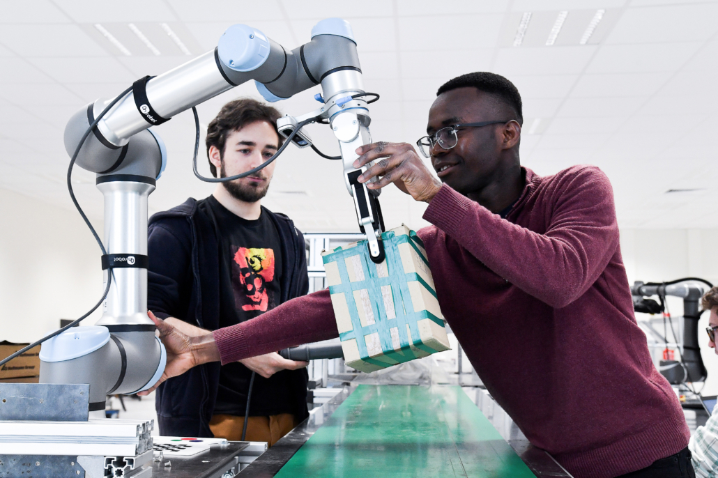Photo reportage sur la formation des jeunes étudiants