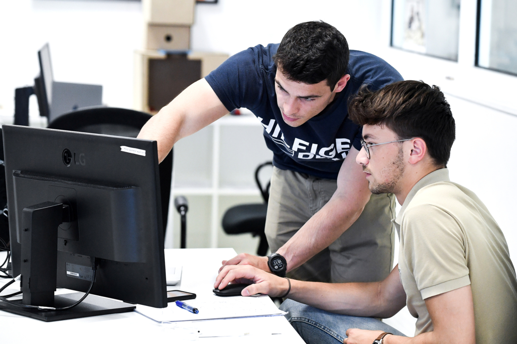 Photo corporate d’étudiant en formation