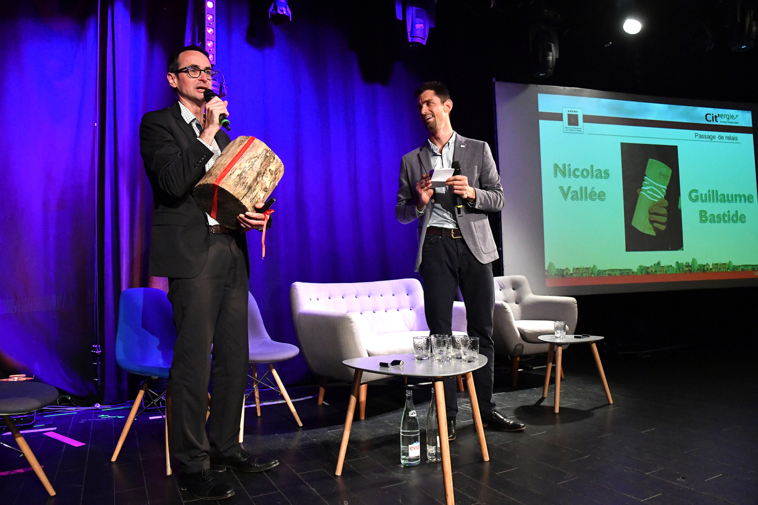 Photo du discours de remerciement