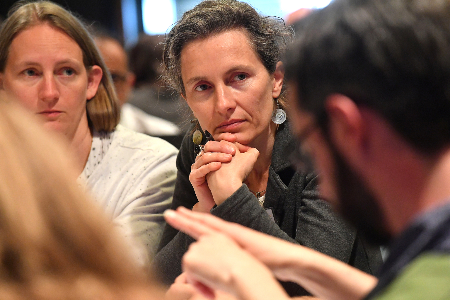 Photo reportage sur les échanges lors de la rencontre