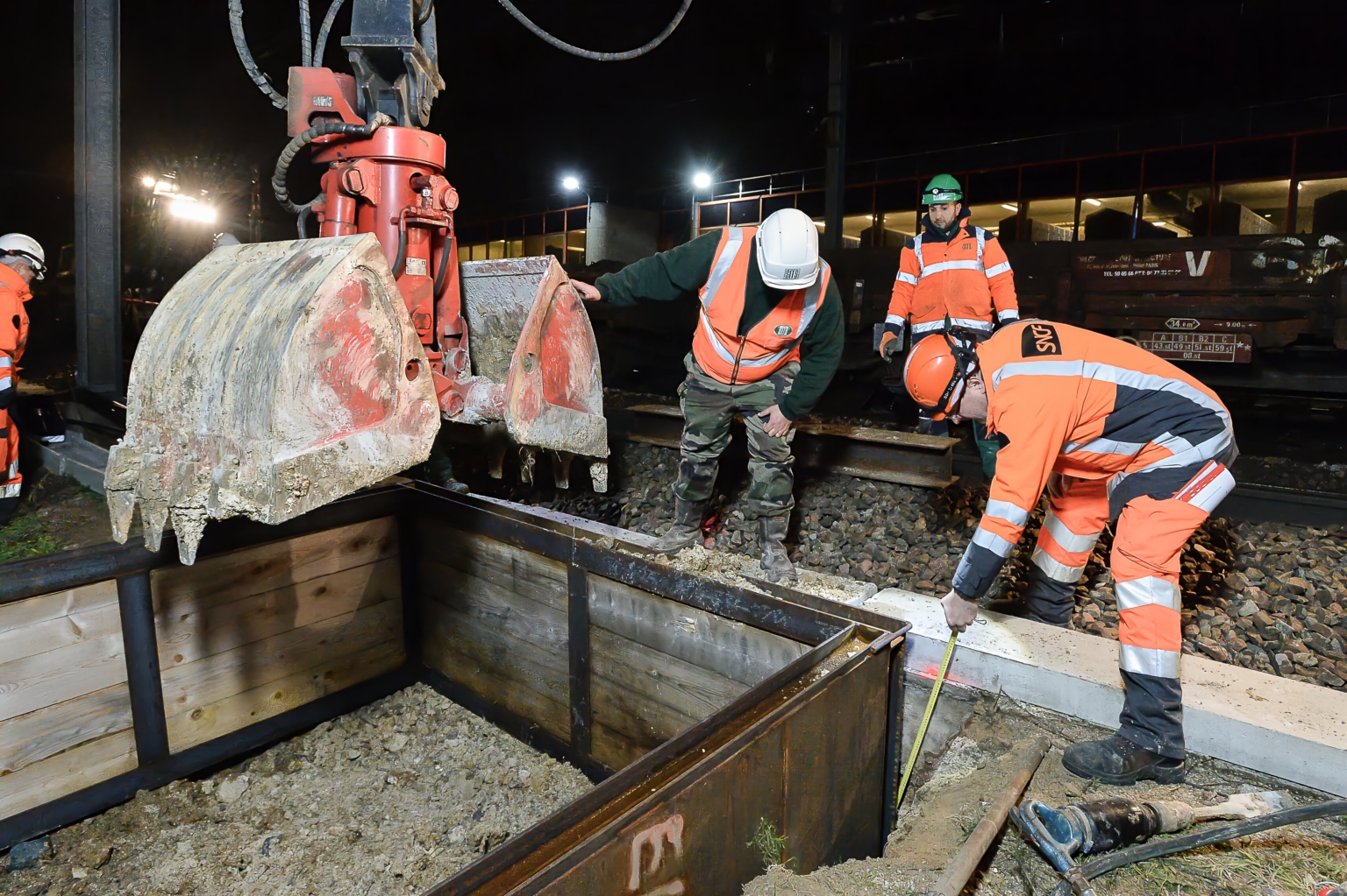 Reportage BTP sur le réseau SNCF