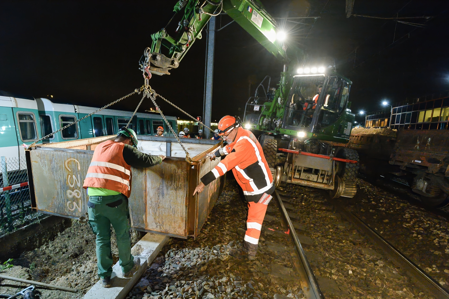 Reportage travaux SNCF