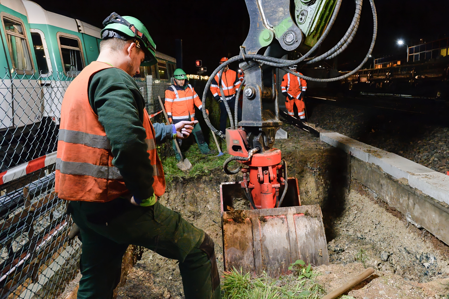 Reportage BTP sur voies SNCF