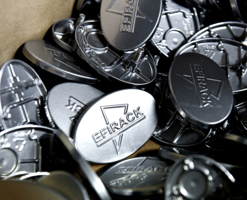 Photo close-up de la marque d'une entreprise