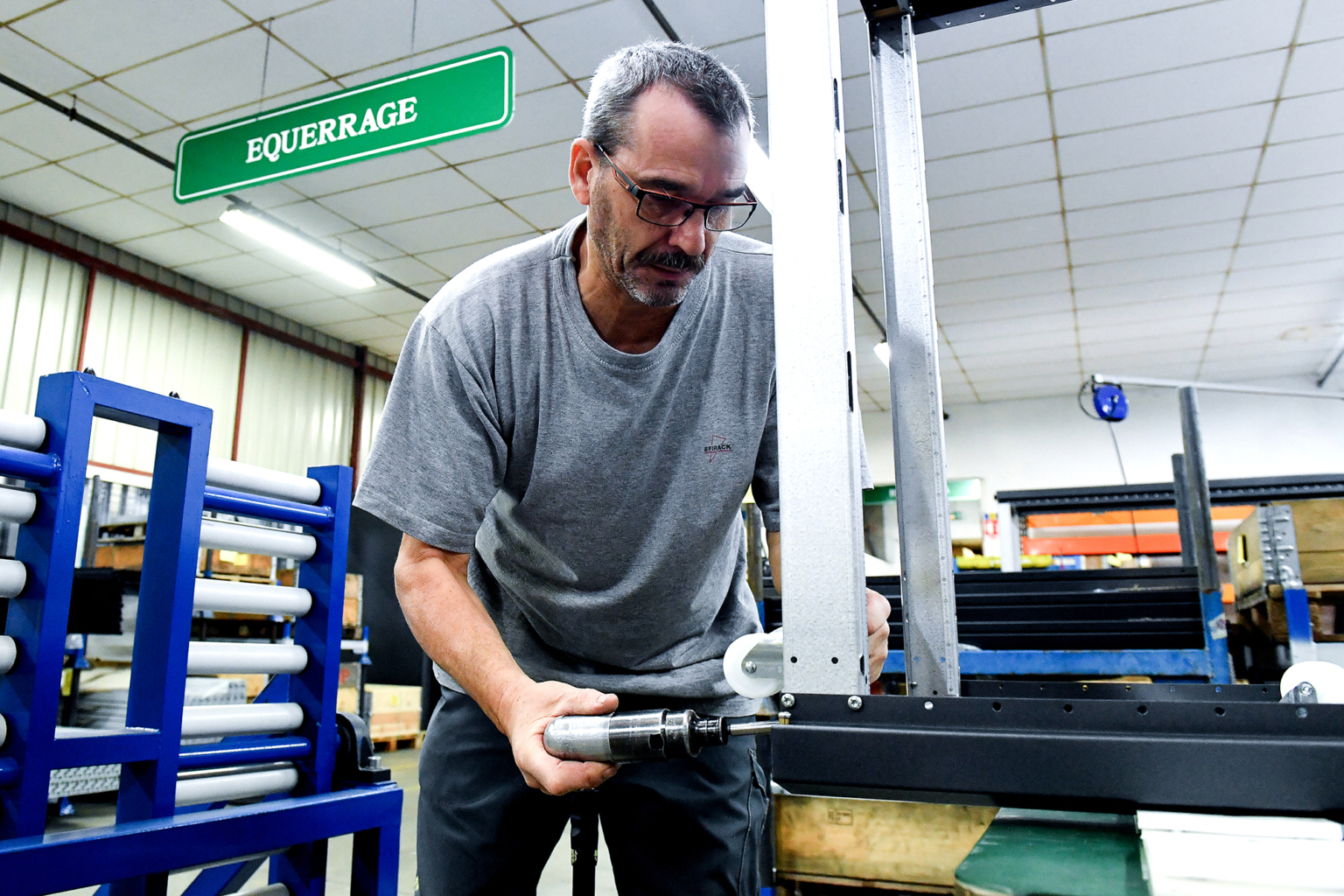Reportage sur une entreprise de services