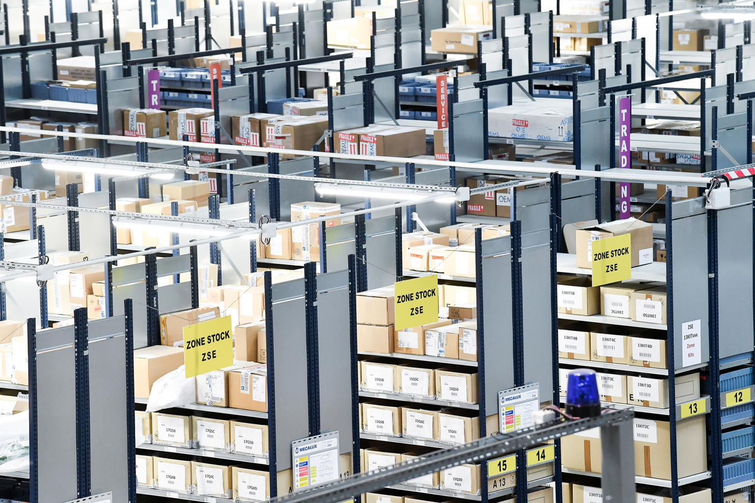 Une image qui montre la bonne organisation logistique