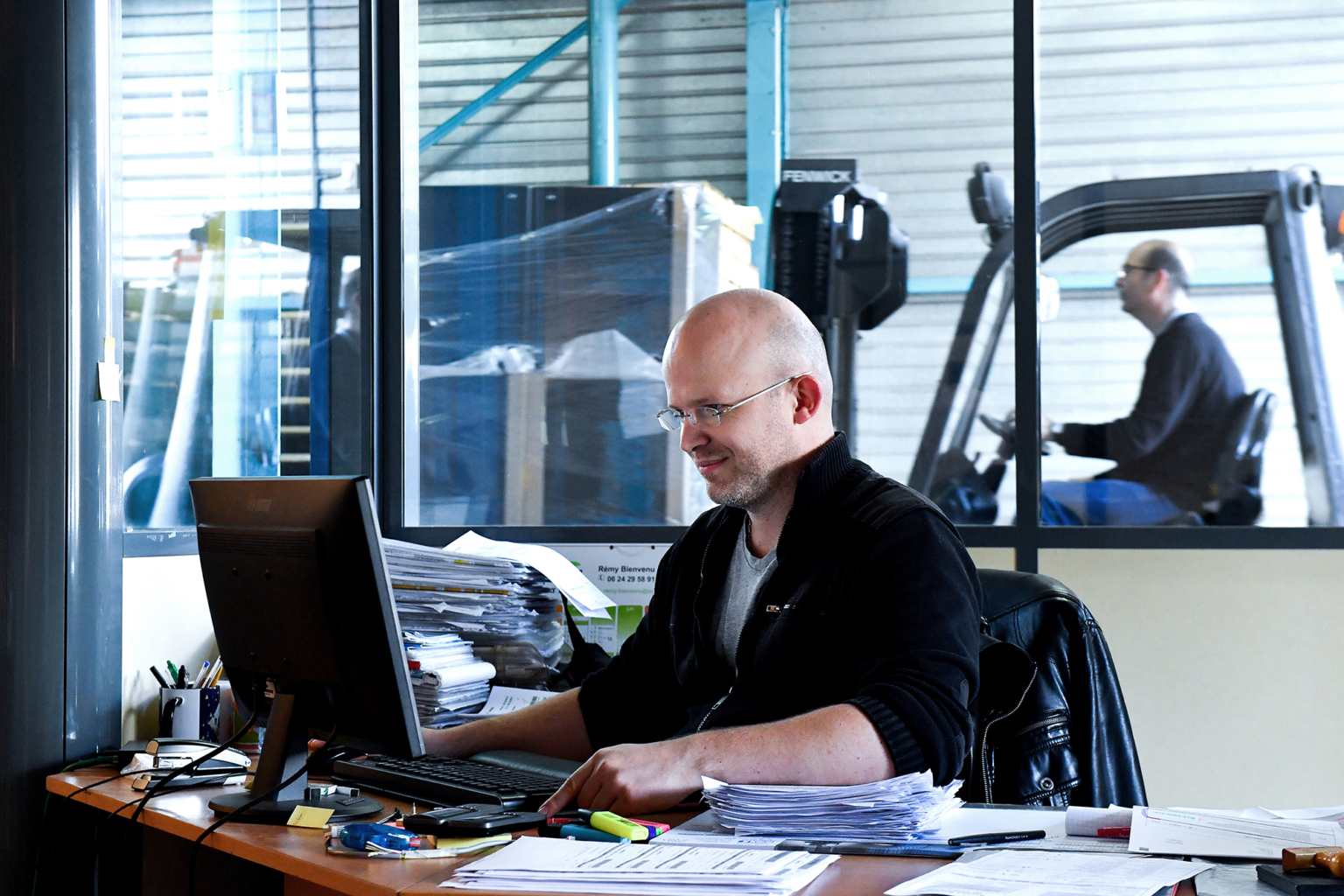 Reportage photo dans une entreprise corporate